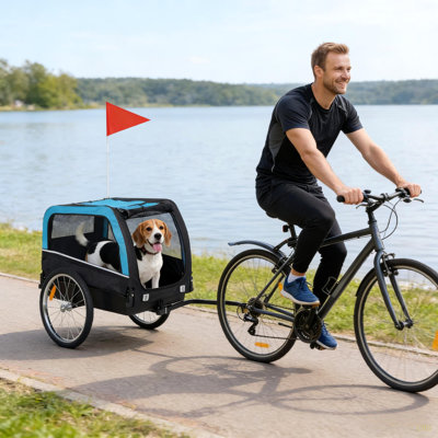 Chariot pour animal de compagnie, porte-vélos, remorque de vélo pour chien, remorque de vélo pour chat