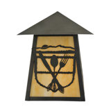 1 - Light Outdoor Bulkhead Light