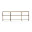 Vienna Low Bookcase W/ Glass Top-1055280816-1055280818