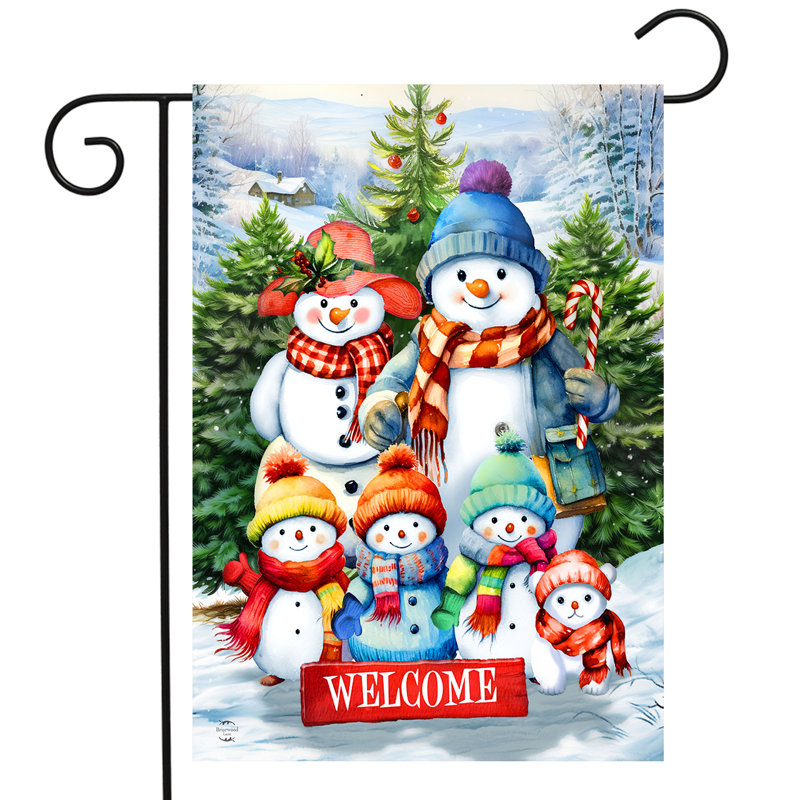 Drapeau du jardin des neiges