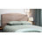 Boatwright Rattan Panel Headboard wiht Solid Wood Legs-673311196