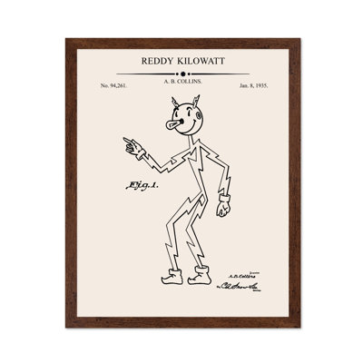 Reddy Kilowatt Blueprint