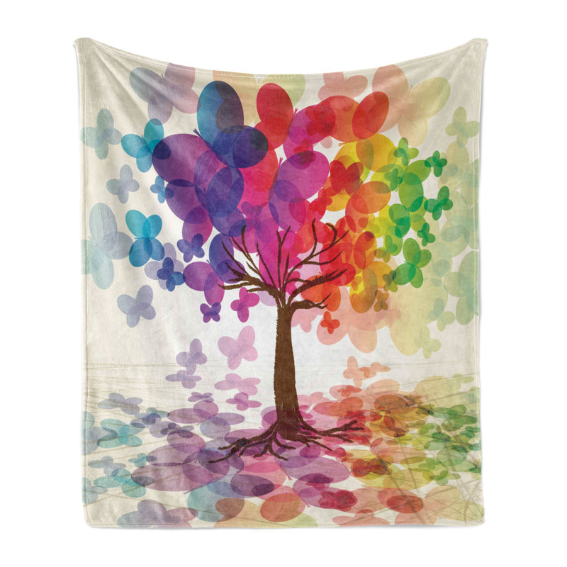 Hand Woven Throw Blanket, 70" x 90"