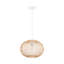 Luminaire suspendu beige à 1 lumière Achaz-1969585380