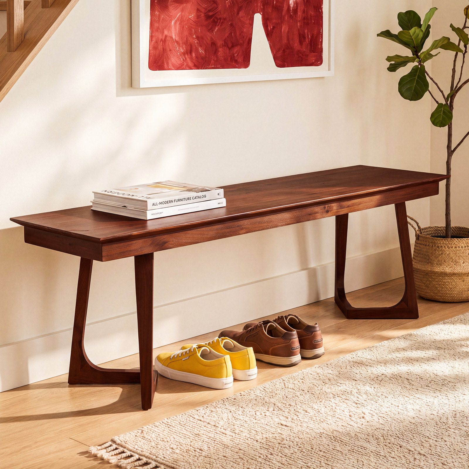 Fischer 67" Dining Bench