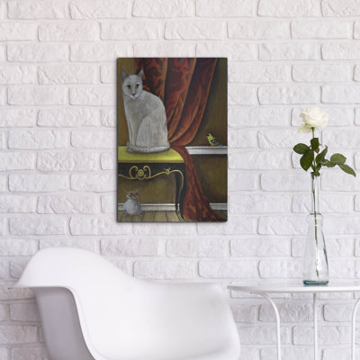 «Three Amigos» par Catherine A Nolin, art mural en métal, 16 po x 24 po