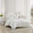 MF Eyelet Laura Ashley Eyelet Ruffle Reversible White Comforter Set-86644873