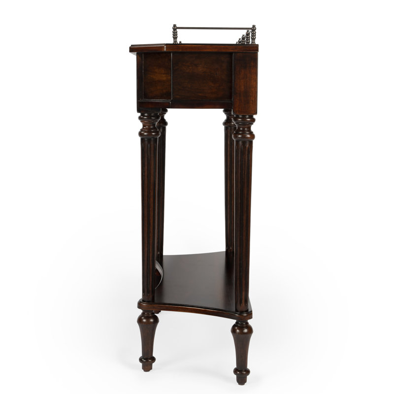 Charleston One Drawer Console Table, Plantation Cherry