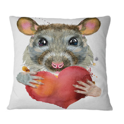 Animal Print Throw Pillow