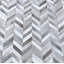 Tapis géométrique moderne en peau de vache gris et beige-1802728013