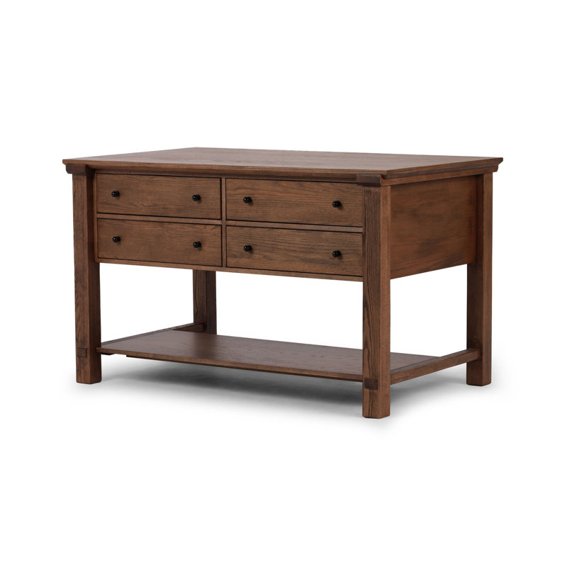 Gardendale Kitchen Island, Tan