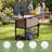Yardgrace 104 Qt Outdoor Cooler Cart with Wheels, Ice Chest Beverage Station-128622629