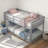 Gurtej Kids Twin Over Twin Bunk Bed-1568367814