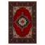 Tapis rouge en coton imprimé chenille Guria-844336508