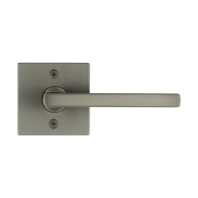 Halifax Square Half Dummy Door Lever in Gunmetal