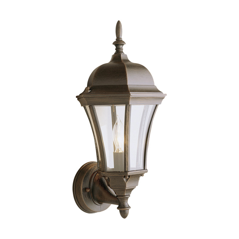 Lanterne murale d'extérieur 1 lumière Burchard, Blanc