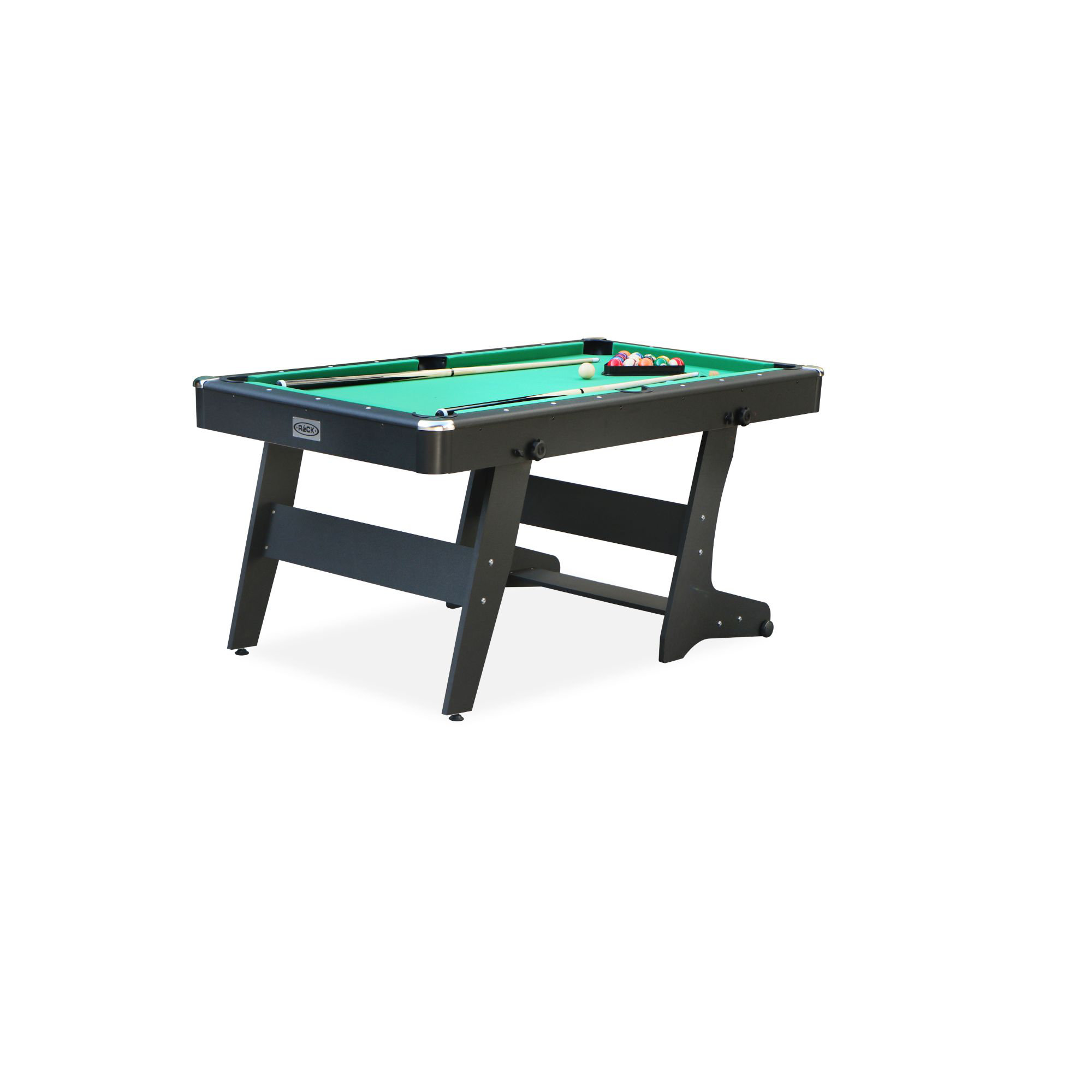 RACK Pool Tables RACK Drogon 5.5-Foot Folding Billiard/Pool Table | Wayfair