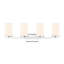 Alfred 27.75" 4-Light Vanity - Chrome-990697296-990697299-990695597