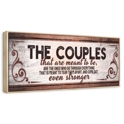 Plaque murale The The Couples