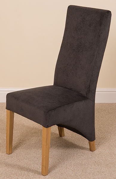 Millicent 48cm H Upholstered Side Chair, Black
