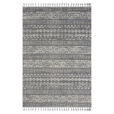 Maya Gray Moroccan Area Rug