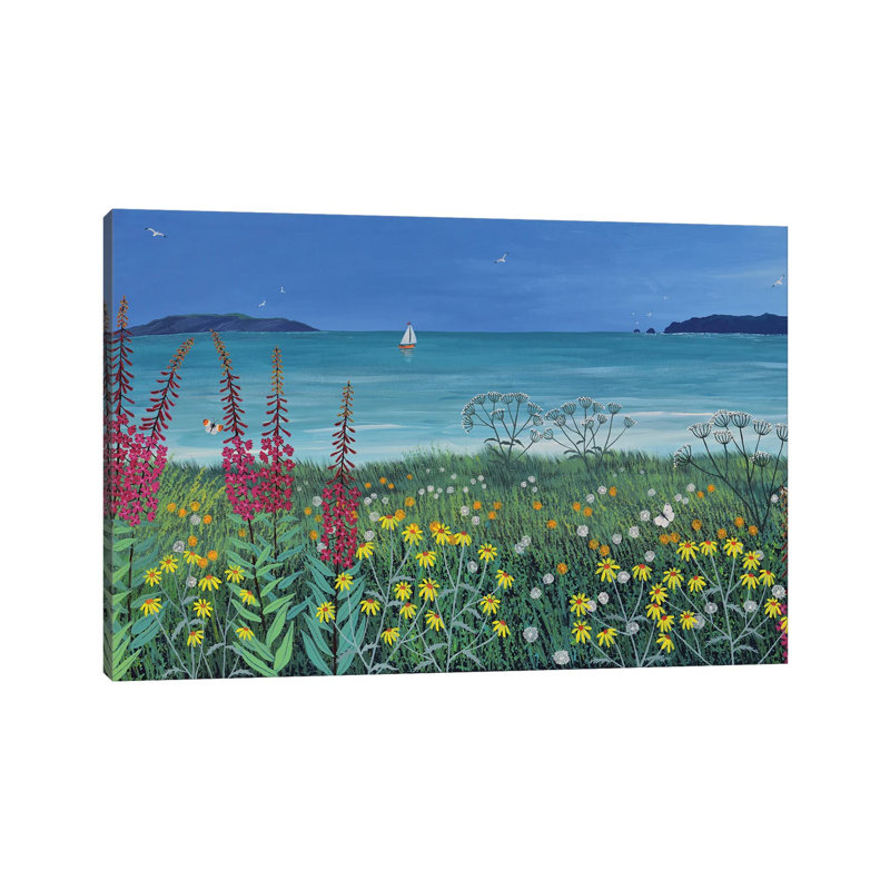 Ocean Solace by Jo Grundy - Wrapped Canvas Print, 66.04 cm H x 45.72 cm W x 3.175 cm D