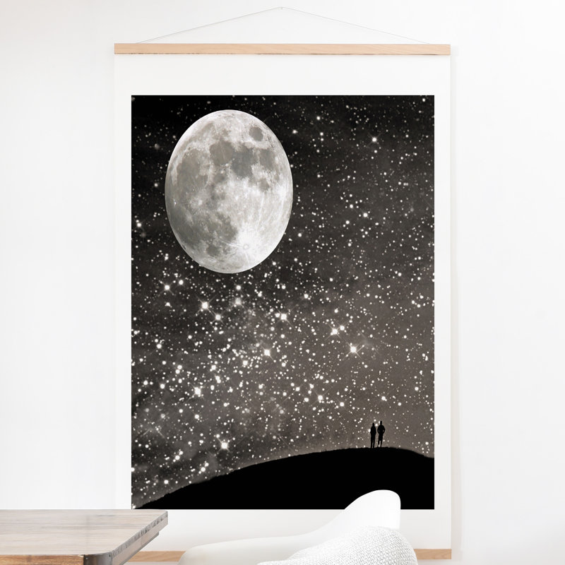 « love under the stars », impression, H 40 po x l 30 po x P 0,5, Affiche
