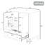 Meuble-lavabo 30 po avec lavabo en céramique-147787620