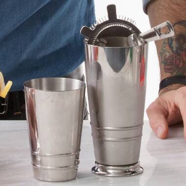 Crafthouse by Fortessa Footed Stainless Steel Cocktail Jigger