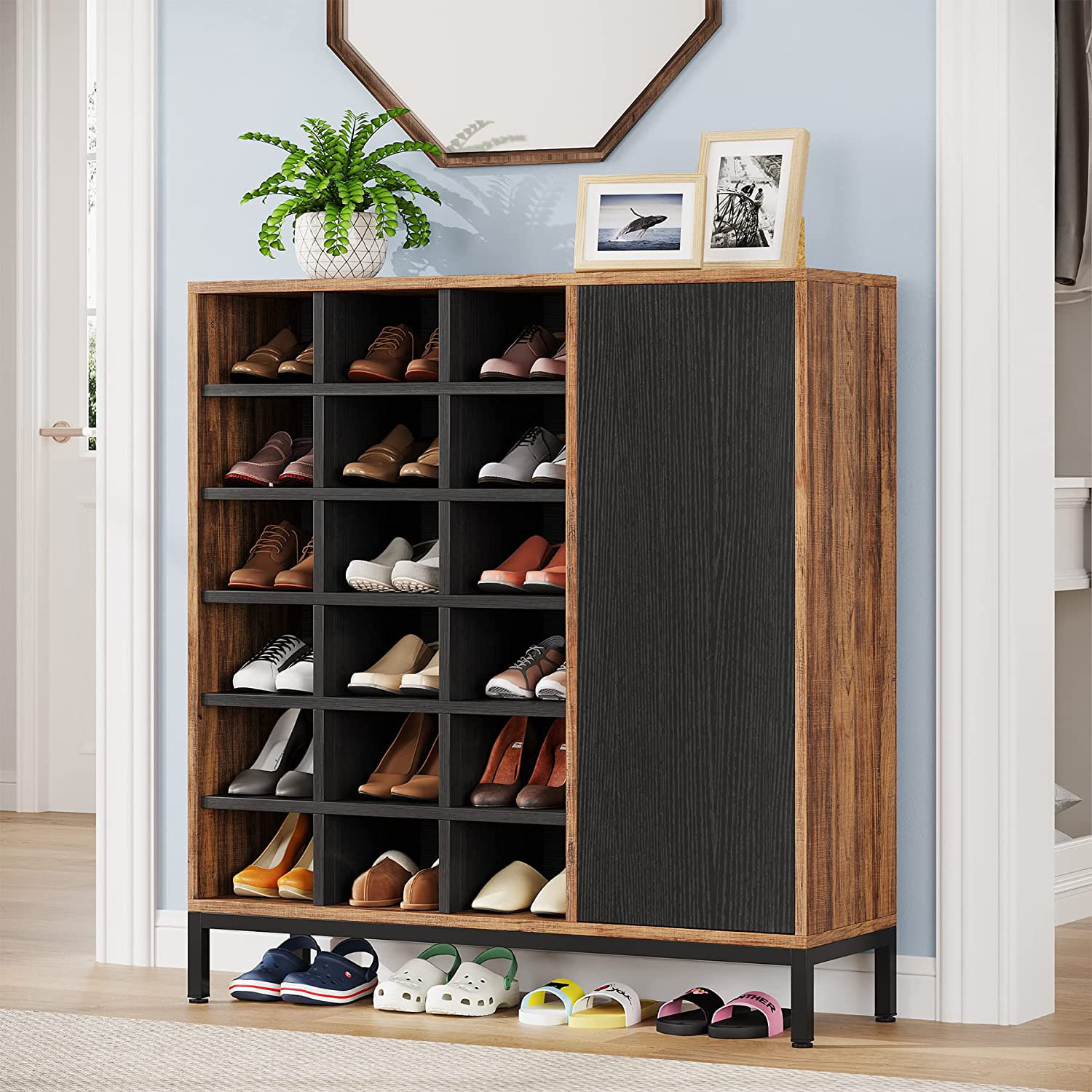 26 Pair Shoe Storage Cabinet Latitude Run
