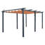 Pergola d'extérieur en aluminium rétractable avec auvent-90611743-90611747