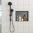 19" X 15" Stainless Steel Shower Niche, Gunmetal Black-765354459