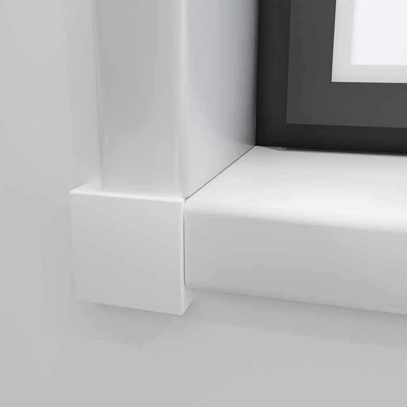 FlexStone Window Sill Trim Kit in White, White