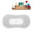 68'' x 34'' Soaking Acrylic Bathtub-75288815