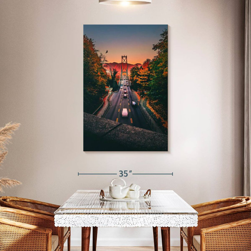 Mehar Lions Gate Bridge Road, 48" H x 32" W