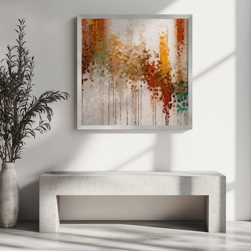 «Romans 8:37 More Than Conquerors» par Mark Lawrence, reproduction, H 39,5 po x l 39,5 po x P 0,75 po, Acrylique encadré