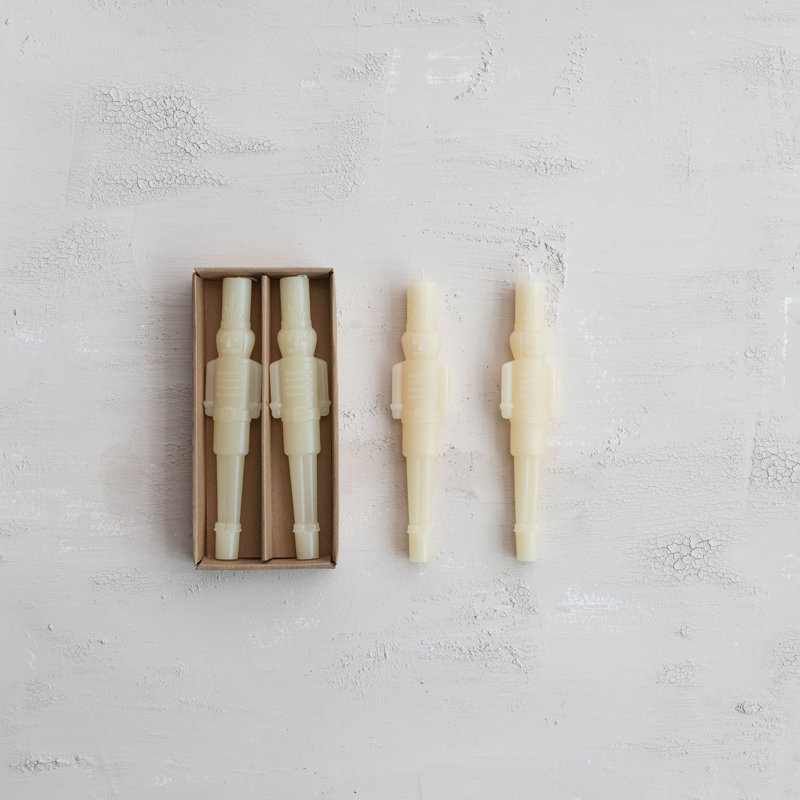 Unscented Taper Candle, Ivory
