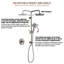 Système de douche complet avec valve brute-88625703