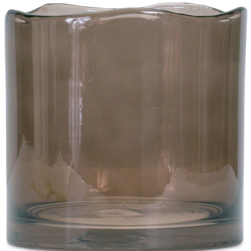Vase de table Arethea, H 6 po x l 5,75 po x P 5,75 po