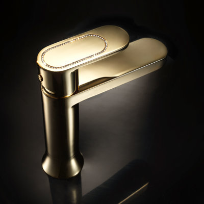 Prestige Swarovski Ring Crystal Bathroom Faucet