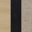 Armoire de rangement en bois et rotin en chêne noir-1786672875