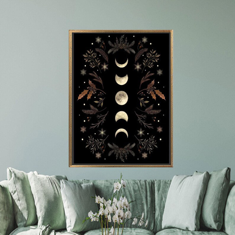 Print on Canvas, Gold Floater Framed, 60 cm H x 90 cm W