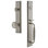 Fifth Avenue Handleset with Single Cylinder Deadbolt and Soleil Door Knob and Rosette