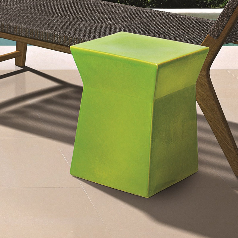 Accent Stool, Apple Green