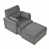 Tissu gris foncé