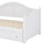 Canapé-lit simple en bois avec lit gigogne escamotable et tiroirs de rangement pratiques-838699544