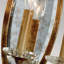 Carnanreagh Steel Candle Wall Light