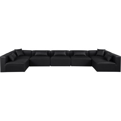 Houswerth Upholstered U-Shaped Sectional Reversible