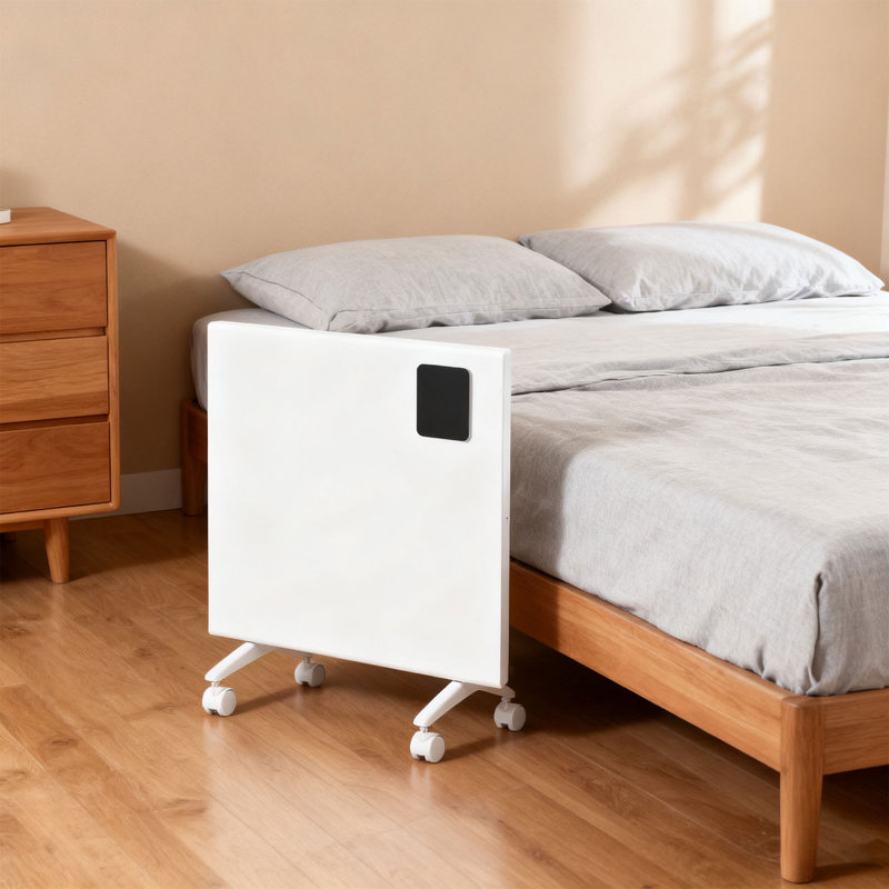 Breeins Wall Mounted Space Heater with Adjustable Thermostat, 3412, 50cm H x 44cm W x 25cm D