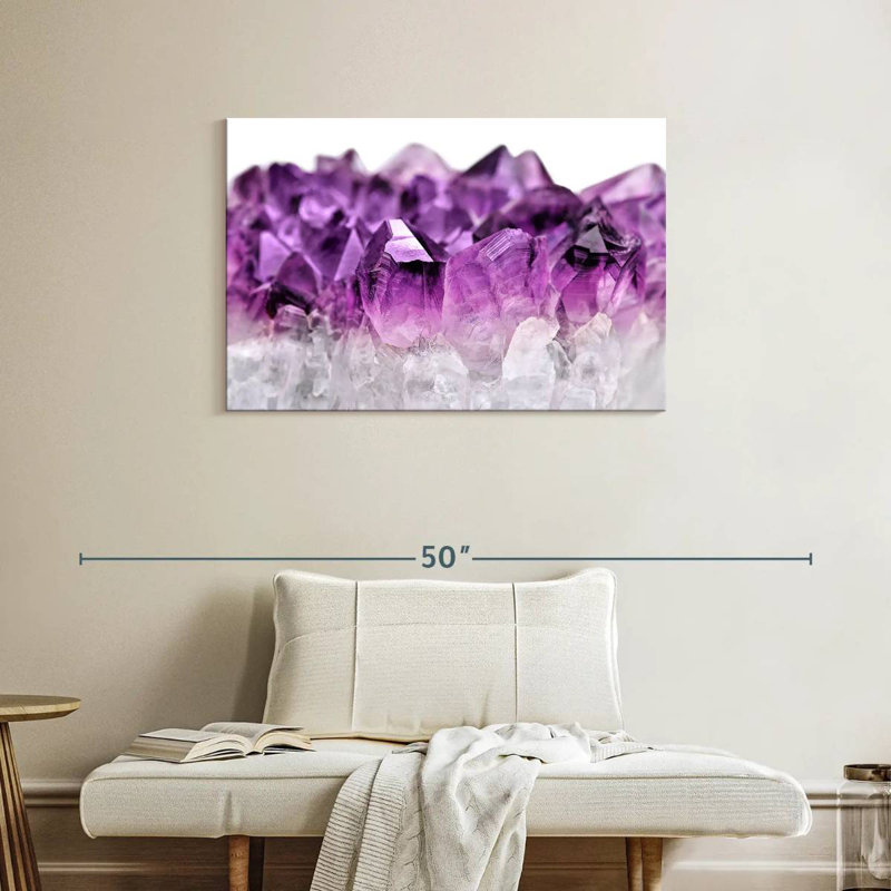 Alvord Amethyst Quartz Cluster, 24" H x 36" W